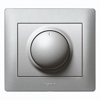 Legrand galea life - Tapa+boton mando.rotativo para regulador luz aluminio