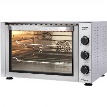 Horno Eléctrico Multifuncional Roller Grill TQ 380 - Turbo Quartz 38L 2500W Acero Inoxidable
