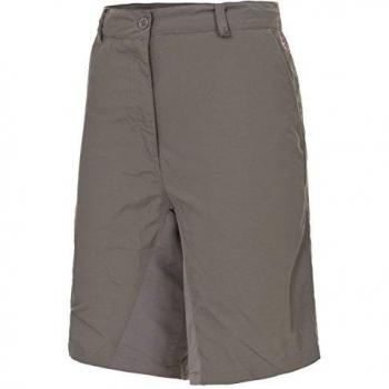 Trespass Hashtag Pantalón Corto, Mujer, Gris