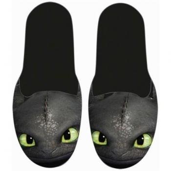 Dragons DreamWorks Slippers Toothless, Black