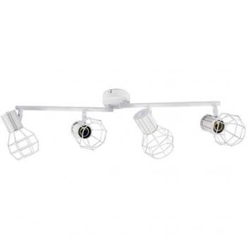 Lámpara de Techo LED Jaula Orientable AZOR-4 E14 - Blanco