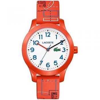Lacoste Reloj Analógico para Unisex Niños de Cuarzo con Correa en Silicona 2030010