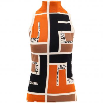 Beige Fendi Women's Sleeveless Top Size 40
