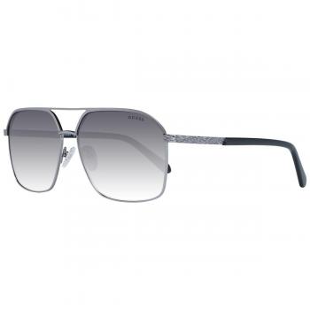 Guess Men's Sunglasses GF5081 10B Grey Gradient Mirrored Metal - One Size