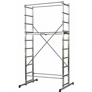 Andamio rodante B4 - Altura de trabajo máxima 4m - Capacidad 150 kg