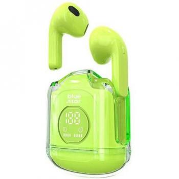 Auriculares TWS Bluetooth 5.3 con Controles Táctiles y Autonomía de 5 Horas Color Lima