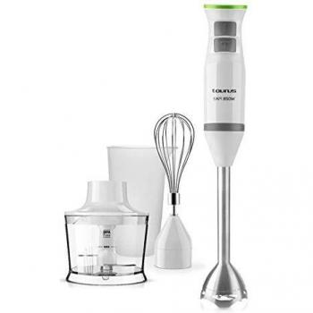 Taurus Bapi 850 Plus Inox - Batidora de Mano, 850 W, Bate y Pica Hiello, Agarre Ergonómico
