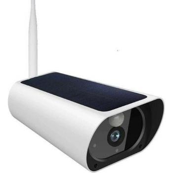 Cámara de vigilancia 4G exterior impermeable solar con zoom X4