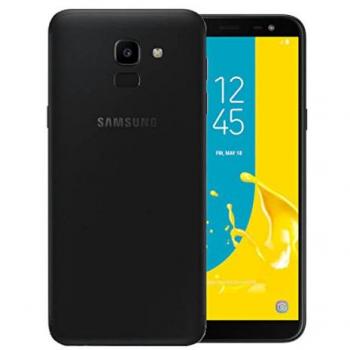 Samsung Galaxy J6 2018, Negro, Móvil 4G, Dual SIM, Pantalla 5.6'' SAMOLED HD+, Procesador 8Core, Memoria Interna de 32GB y RAM de 3GB con Cámara Trasera de 13MP y Frontal de 8MP
