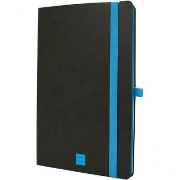 Cuaderno tapa blanda 72 hojas 80 g/m² Modern A5-148x210 mm dotted-punteado Finocam negro