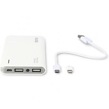 Quick Media PB80 Polímero de litio 8000mAh Blanco batería externa - Baterías externas