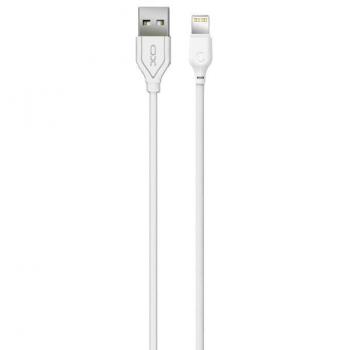 Cable de carga Lightning XO NB103 2,1A blanco 1 metro para iPhone y iPad