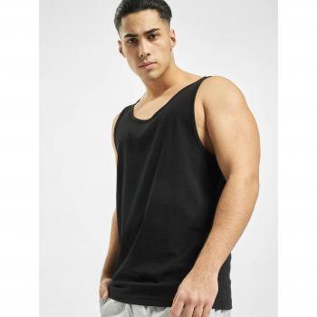 Top de tirante ancho Urban Classics - Jersey Big Tank - Negro