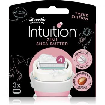 Wilkinson Sword Intuition 2in1 Shea Butter Replacement Blades 3 Pack