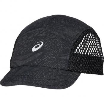 Gorra Asics Fujitrail Negra Amarilla