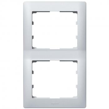 Legrand galea life - Marco 2 elementos vertical armonia galea aluminio