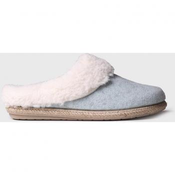 Zapatillas de casa para mujer Toni Pons modelo Deli Bf, tejido en color gris