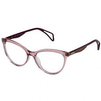 Police VPL735540S61 Gafas, Shiny Pink+Grey, 54/17/145 para Mujer