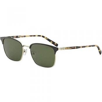 Salvatore Ferragamo Women's Sf180s Sunglasses, Black/Shiny Gold, Standard