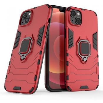 Funda Magnética Con Anillo Para Móvil Apple Iphone 14 Plus - Carcasa Magnética con Anillo Imán Antigolpes Resistente Rígida Dura, Tecnología de Absorción de Golpes, Soporte para Ver