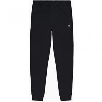 Champion Authentic Pants Zipped Pockets Rib Cuff, Pantalones deportivos, para Hombre, Negro, XS