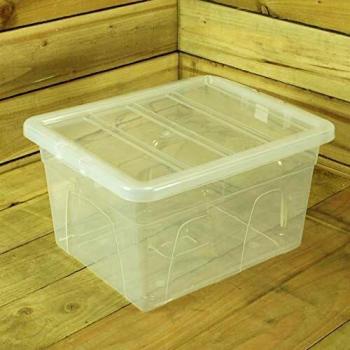 Cubo de 45 cm transparente Spacemaster Midi 45 cm X 26 cm X 37 cm