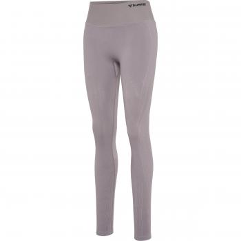 Hummel Flow Seamless High Waist Women's Leggings in Minimal Gray