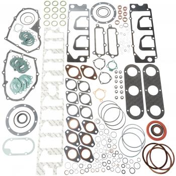 Juego de juntas de motor Elring con sellos de válvula para Porsche 911.100.905.00 046.036