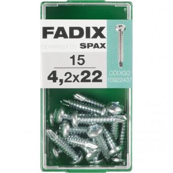 Tornillo Roscachapa Cabeza Redonda Ø4,2 x 22 mm - Caja 15 Uds