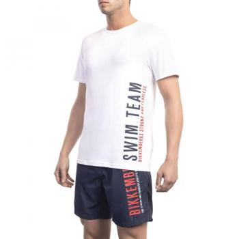 Bikkembergs White Cotton T-Shirt - S