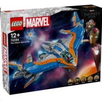 LEGO® 76286 Guardianes de la Galaxia: La Milano - Set de construcción, incluye 1 nave espacial Milano, minifiguras de Star-Lord, Gamora y Drax, piezas móviles y detalles auténticos del