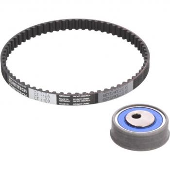 Juego de correas de distribución CONTITECH CT1109K2 - Kit completo que incluye correa de distribución, rodillos tensores y poleas, diseñado para garantizar un funcionamiento óptimo del motor, fabricado con materiales de alta calidad para