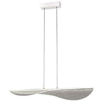 Lámpara Colgante LED Bianca 50W, Luz Cálida 3000K, 3000lm, Acrílico Blanco, 3 Años de Garantía