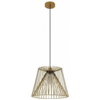 Fabrilamp Colgante Camelia 1xe27 Oro Regulable 36x36 Cm