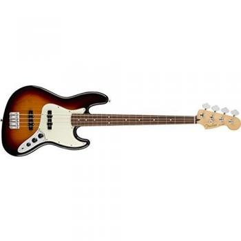 Fender Player Jazz Bass Electric Guitar with Pau Ferro Fretboard in 3-Color Sunburst Finish