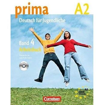 Prima - Deutsch für Jugendliche 4. Libro de ejercicios con CD. Nivel A2 del Marco Europeo Común de Referencia