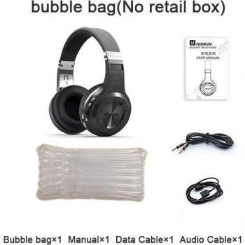 Auriculares Inalámbricos Bluetooth Bluedio H+ Estéreo Supergraves con Micrófono y Reproductor de Mp3 FM BT5.0