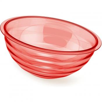 BIESSE 662-Ensaladera, Rojo, 28.0x28.0x10.0 cm Ensaladera Mediana de 28 cm