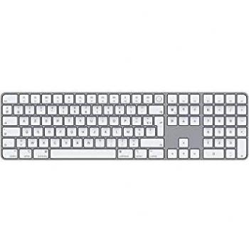 Teclado Inalámbrico con Touch ID y Teclado Numérico Plata