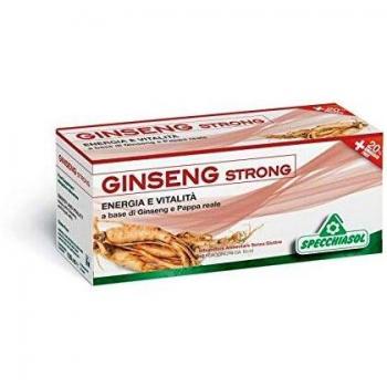 Ginseng Fuerte 10 ml - Specchiasol, Suplemento Alimenticio Energizante en Frascos de 10 ml