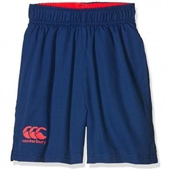 Canterbury Boy 's Vaposhield Woven - Pantalones cortos de deporte azul/petardo/Malibu Azul, tamaño 6