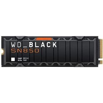 WD_BLACK SN850 2TB M.2 2280 PCIe Gen4 NVMe Gaming SSD with Heatsink - Works with PlayStation 5 up to 7000 MB/s read speed