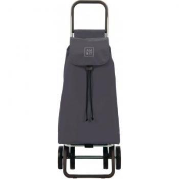 Rolser M116462 - Carro compra plegable 2+2 ambit gris marengo
