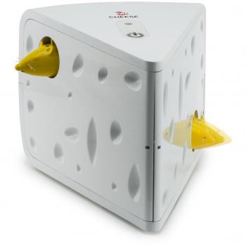 PetSafe Cheese - Juguete Automático para Gatos, Juego Interactivo para Gatos, Entretenimiento