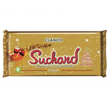 Suchard Turrón De Chocolate con Leche Clásico Navideño - 260 Gramos