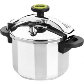 Monix Classica Olla a Presión Tradicional de 10 litros, Acero Inoxidable, Gris, 24 cm