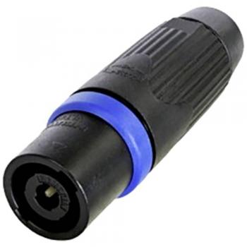Neutrik SpeakON® 4-Pole Male Connector Black/Blue