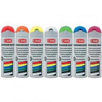 Crc - Pintura marcaje para obras 500ml verde fluorescente