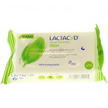 Lactacyd - Fresh - Toallitas húmedas intimas - 15 toallitas