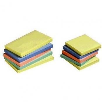 5 Star 912955 - Pack de 100 notas adhesivas, 76 x 76 mm, multicolor